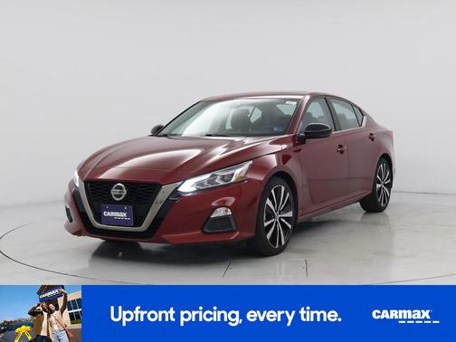Red 2021 Nissan Altima SR