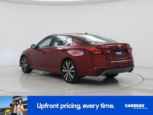 Red 2021 Nissan Altima SR