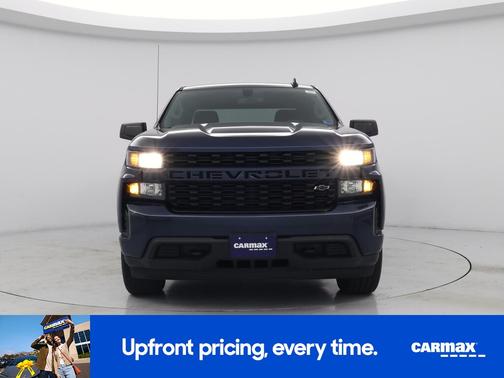 Blue 2021 Chevrolet Silverado 1500 Custom