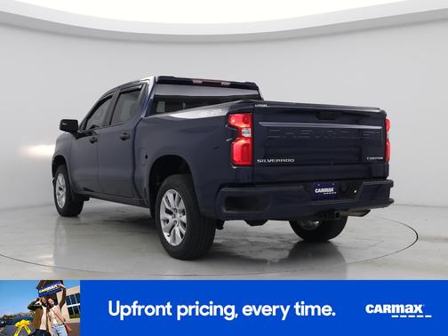 Blue 2021 Chevrolet Silverado 1500 Custom