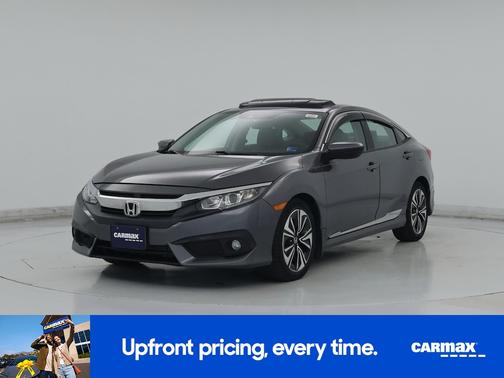 Gray 2016 Honda Civic EX-L