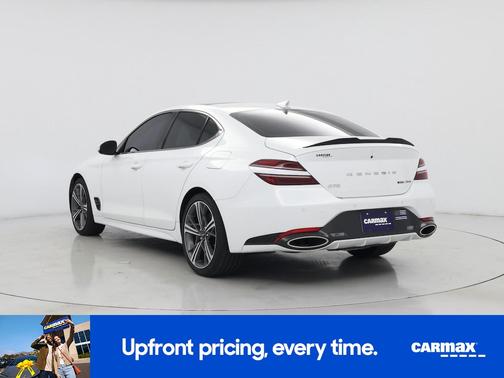 White 2024 Genesis G70 Sport Advanced