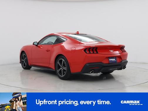 Red 2025 Ford Mustang Ecoboost Premium