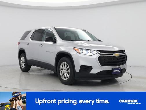 Silver 2020 Chevrolet Traverse LS