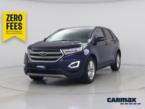 Blue 2016 Ford Edge SEL