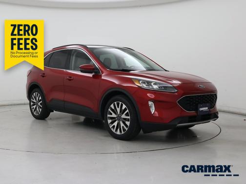 Red 2020 Ford Escape Titanium