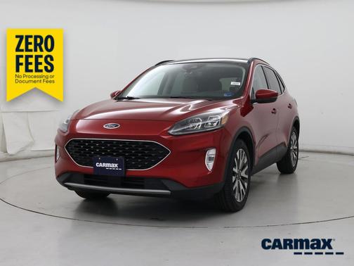 Red 2020 Ford Escape Titanium