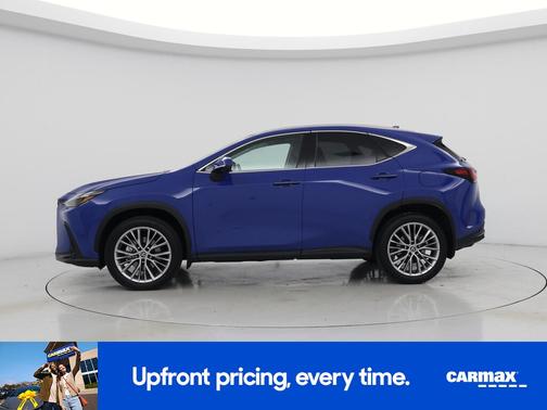 Blue 2025 Lexus NX 350 Luxury