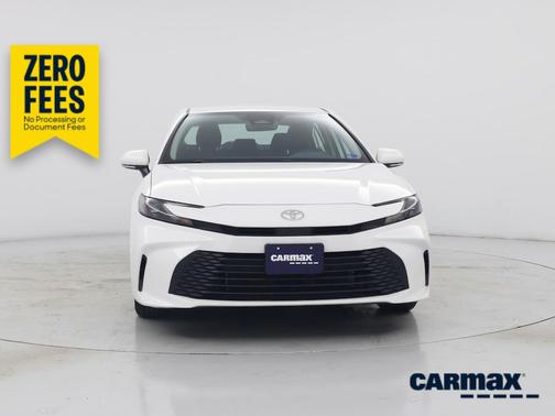 White 2025 Toyota Camry LE