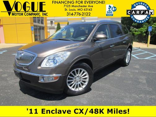 Cocoa Metallic 2011 Buick Enclave CX