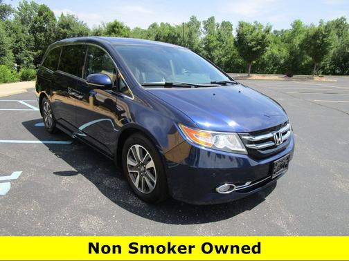 Obsidian Blue Pearl 2014 Honda Odyssey Touring Elite