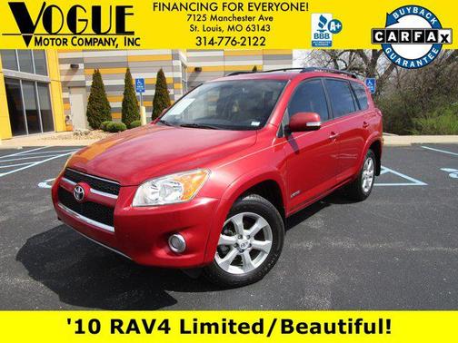 Barcelona Red Metallic 2010 Toyota RAV4 Limited