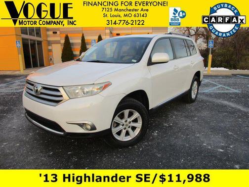 2013 Toyota Highlander SE