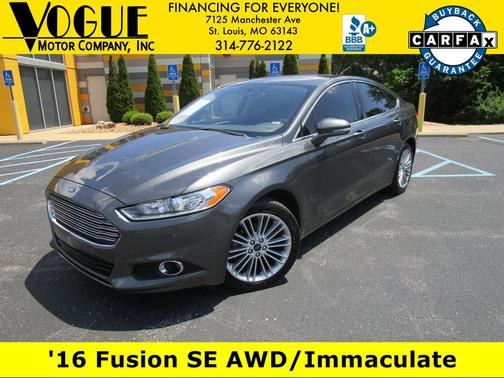 Magnetic Gray Metallic 2016 Ford Fusion SE