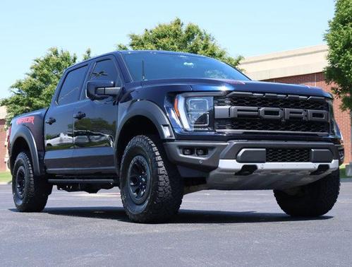 Antimatter Blue Metallic 2022 Ford F-150 Raptor