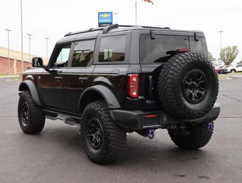 Shadow Black 2022 Ford Bronco Wildtrak