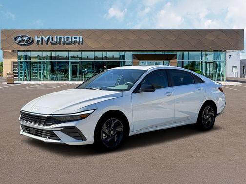 White 2026 Hyundai ELANTRA SEL SPORT PREMIUM