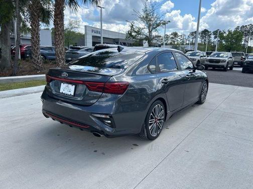 Gravity Gray 2021 Kia Forte GT