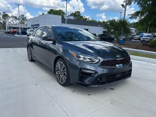 Gravity Gray 2021 Kia Forte GT
