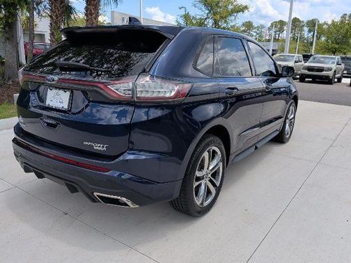 Kona Blue Metallic 2016 Ford Edge Sport