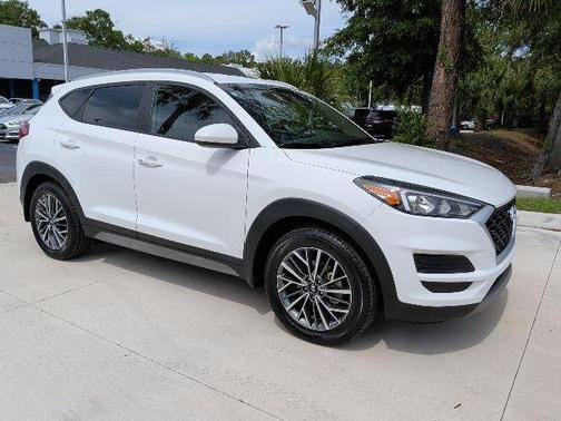 Winter White 2020 Hyundai TUCSON SEL