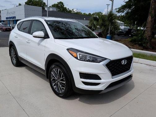 Winter White 2020 Hyundai TUCSON SEL