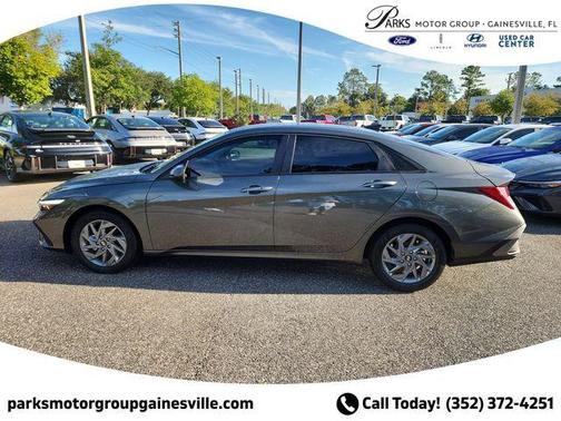 Amazon Gray 2025 Hyundai ELANTRA HEV Blue
