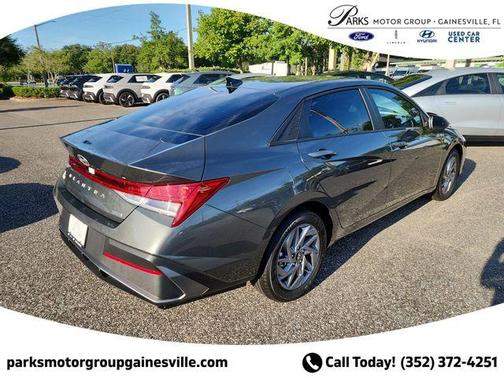 Amazon Gray 2025 Hyundai ELANTRA HEV Blue