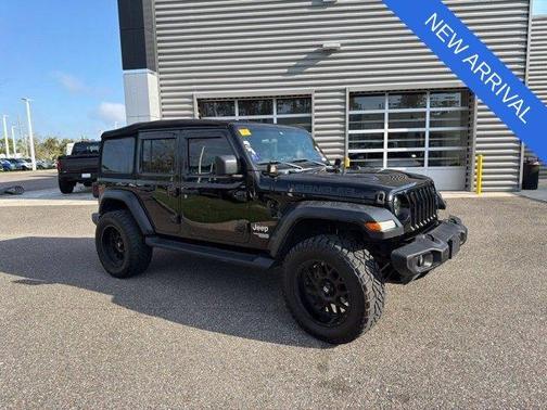 Black Clearcoat 2018 Jeep Wrangler Unlimited Sport