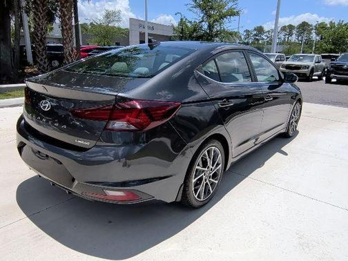 Portofino Gray 2020 Hyundai ELANTRA Limited