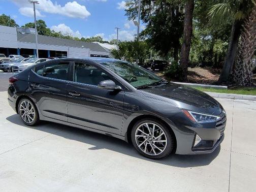 Portofino Gray 2020 Hyundai ELANTRA Limited