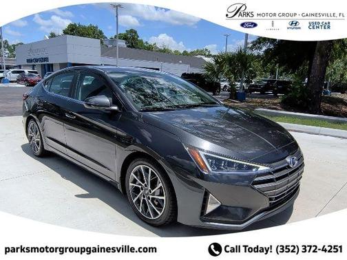 Portofino Gray 2020 Hyundai ELANTRA Limited
