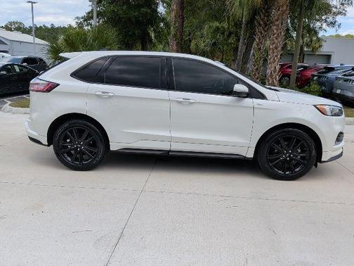 White Metallic 2020 Ford Edge ST Line