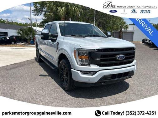 White Metallic 2021 Ford F-150 Lariat
