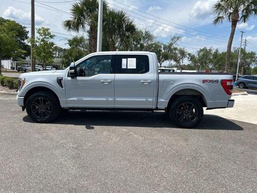 White Metallic 2021 Ford F-150 Lariat