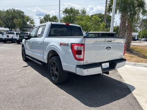 White Metallic 2021 Ford F-150 Lariat
