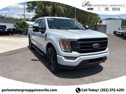 White Metallic 2021 Ford F-150 Lariat