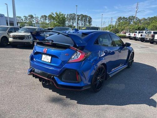 Aegean Blue Metallic 2019 Honda Civic Type R Touring