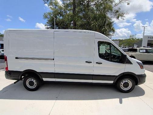 Oxford White 2024 Ford Transit-250 148 WB Medium Roof Cargo