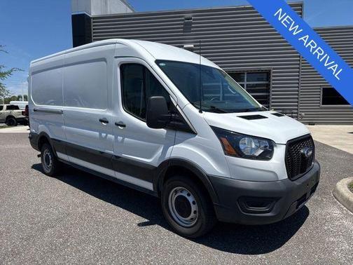 Oxford White 2024 Ford Transit-250 148 WB Medium Roof Cargo