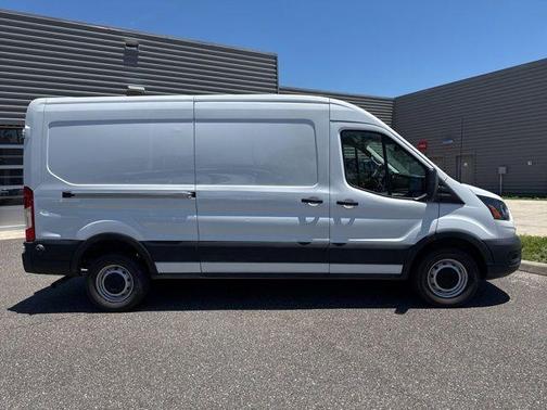 Oxford White 2024 Ford Transit-250 148 WB Medium Roof Cargo