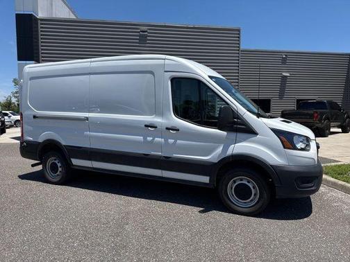 Oxford White 2024 Ford Transit-250 148 WB Medium Roof Cargo
