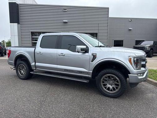 Silver Metallic 2021 Ford F-150 Lariat