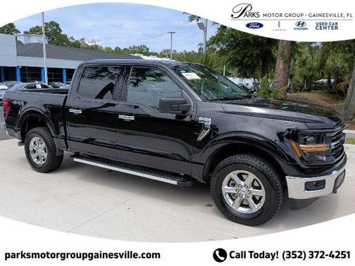 Black Metallic 2025 Ford F-150 XLT