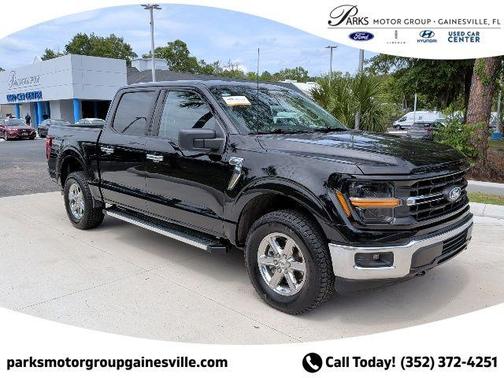 Black Metallic 2025 Ford F-150 XLT