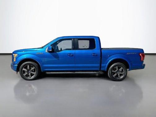 Blue Flame Metallic 2015 Ford F-150 Lariat
