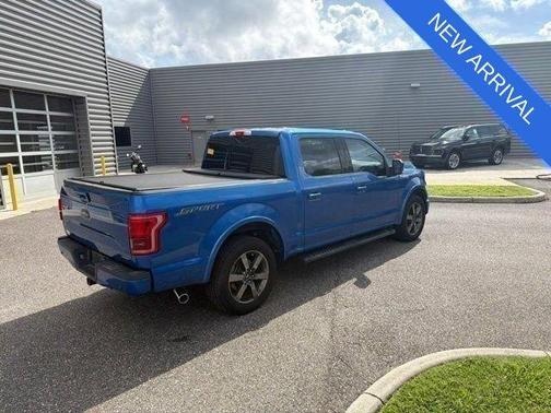 Blue Flame Metallic 2015 Ford F-150 Lariat