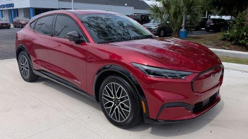 Rapid Red Metallic Tinted Clearcoat 2024 Ford Mustang Mach-E Premium