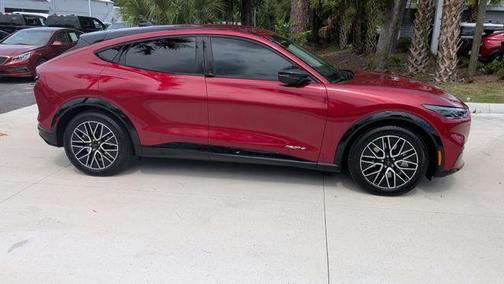 Rapid Red Metallic Tinted Clearcoat 2024 Ford Mustang Mach-E Premium
