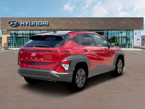 Red Metallic 2026 Hyundai KONA SEL Sport